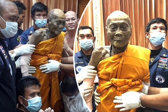 仏教僧の奇跡：死後２ヶ月経っても腐敗せず顔に笑みを浮かべたタイの大師