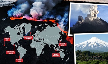 ２０１８年に噴火の可能性がある世界６つの火山！霧島山も噴火か？！